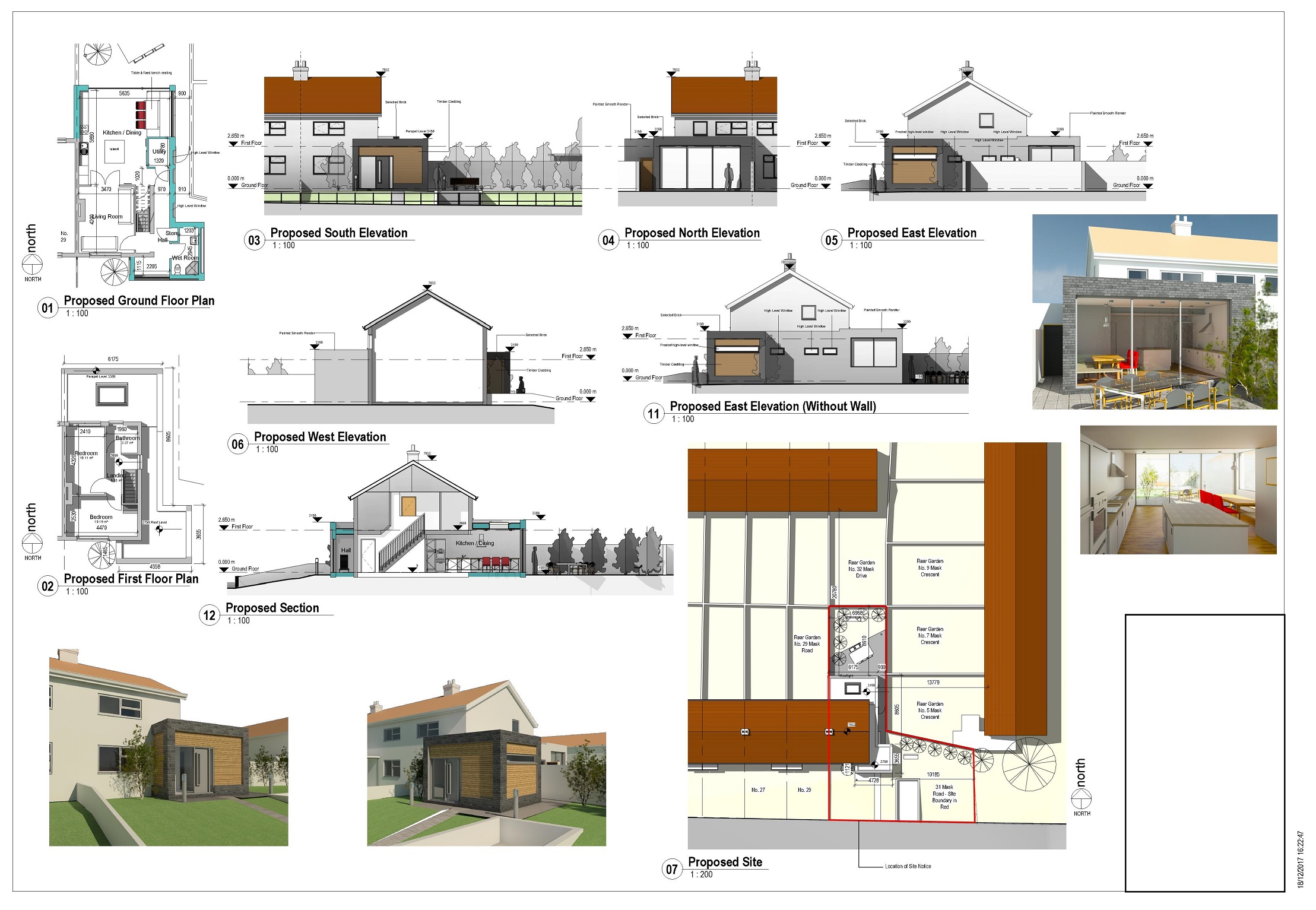 1.Mask Rd LT Sheet  101 PROPOSED DRAWINGS 