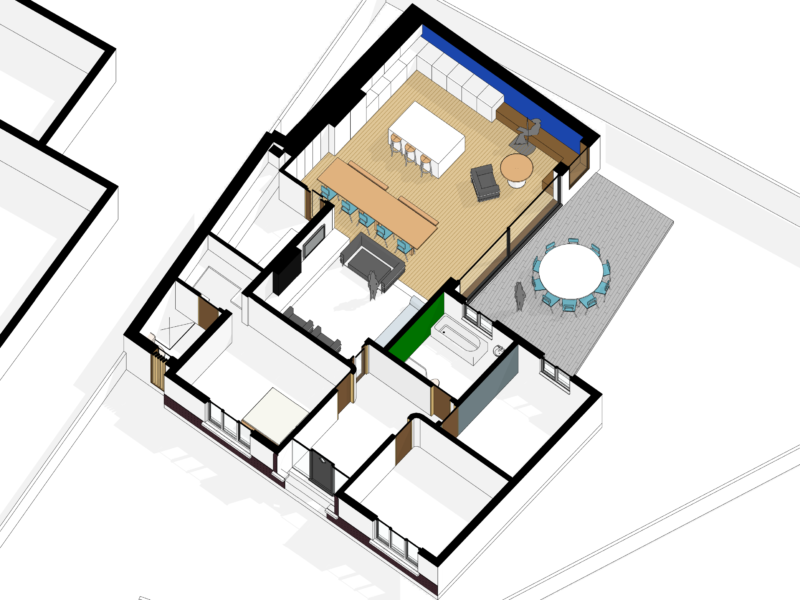 069_SHD_ZZ_M3_A_0001 – 3D View – Proposed Floor Plan 3D